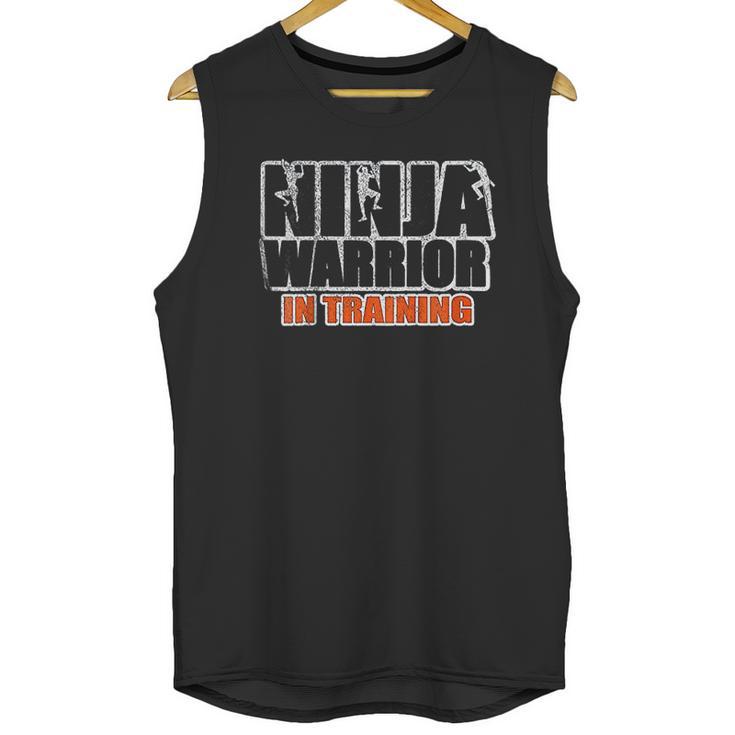 Kids Ninja Warrior In Training Unisex Tank Top