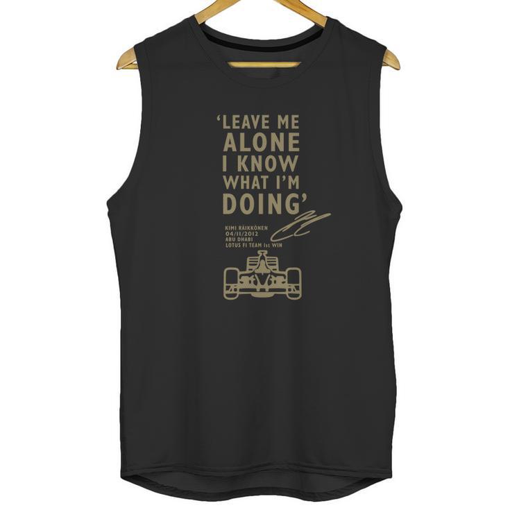 Kimi Raikkonen Unisex Tank Top