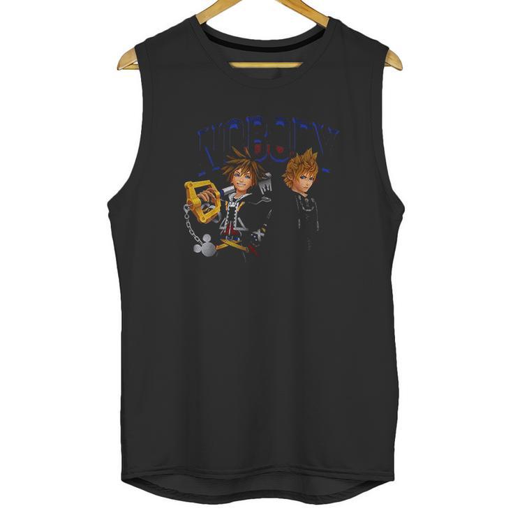 Kingdom Hearts Sora Roxas Nobody Unisex Tank Top