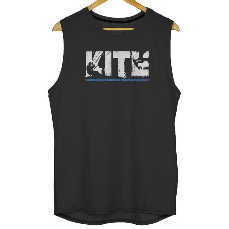 Kite Kiteboarding Kiting Kitesurfing Kitesurf Gift Unisex Tank Top