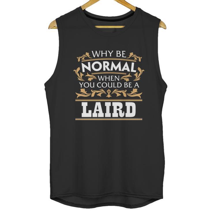 Laird Funny Unisex Tank Top