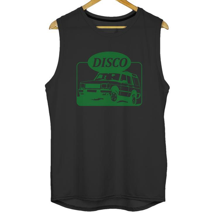 Land Rover Discovery Illustration Unisex Tank Top
