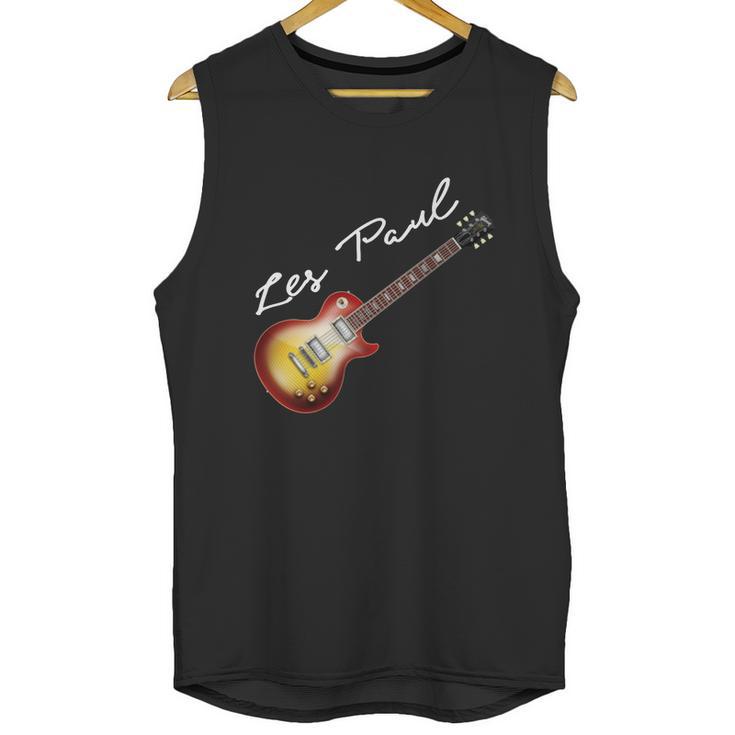 Les Paul Gibson Electric Guitar Unisex Tank Top