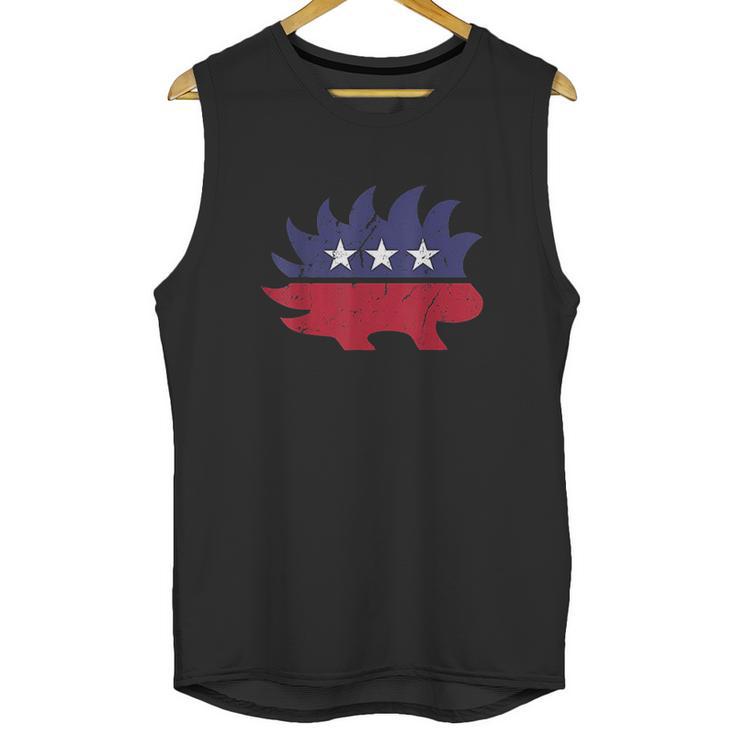 Libertarian Porcupine Party Logo Unisex Tank Top