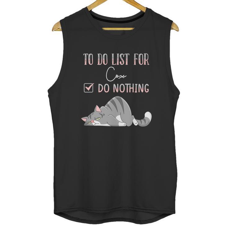 To Do List For Cox Unisex Tank Top