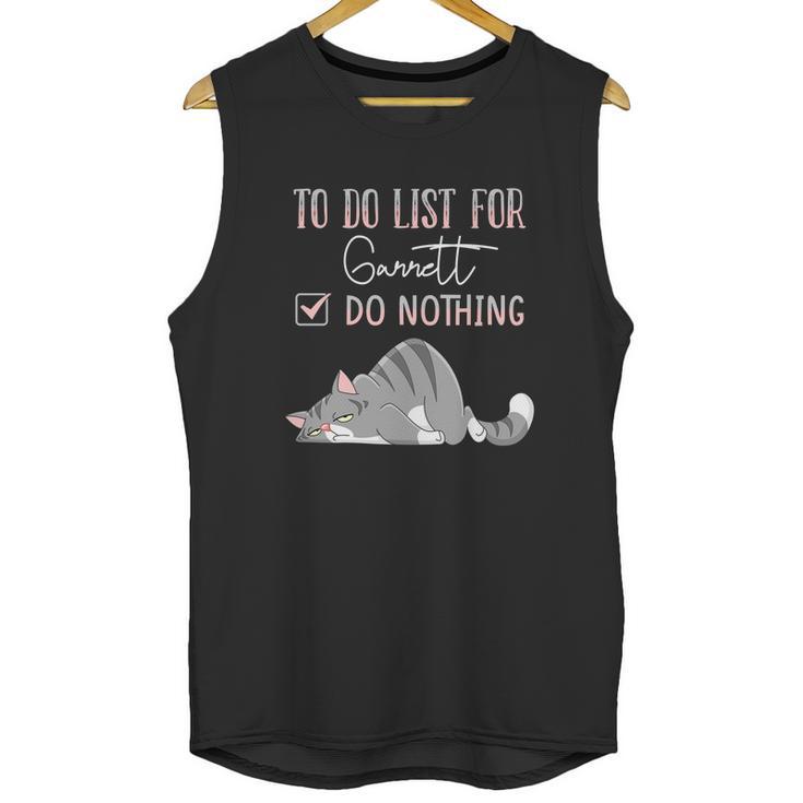 To Do List For Garrett Unisex Tank Top