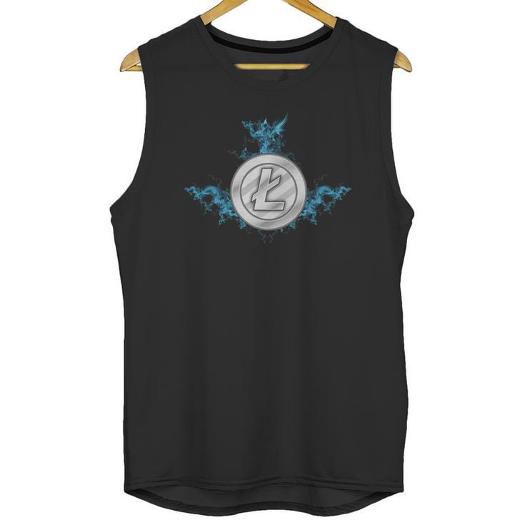 Litecoin Explosion Unisex Tank Top