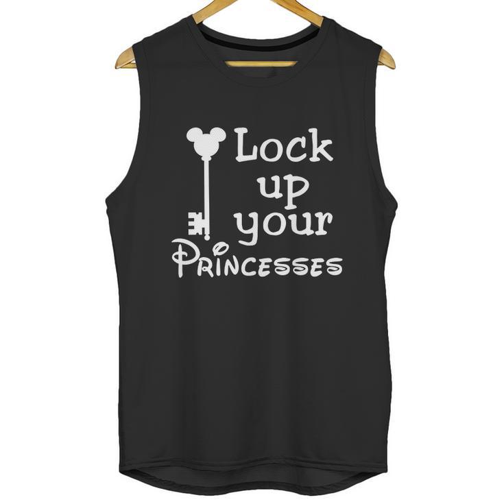 Lock Up Your Princesses Funny T-Shirt Unisex Tank Top