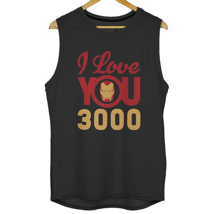 I Love You 3000 Helmet Logo Unisex Tank Top