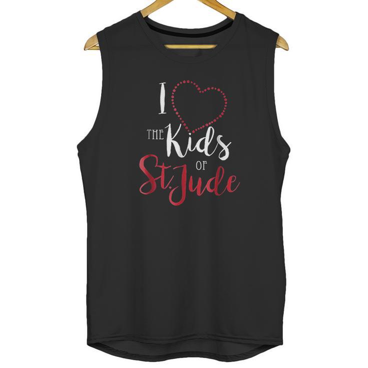 I Love And Heart The Kids Of St Jude For Runners Unisex Tank Top