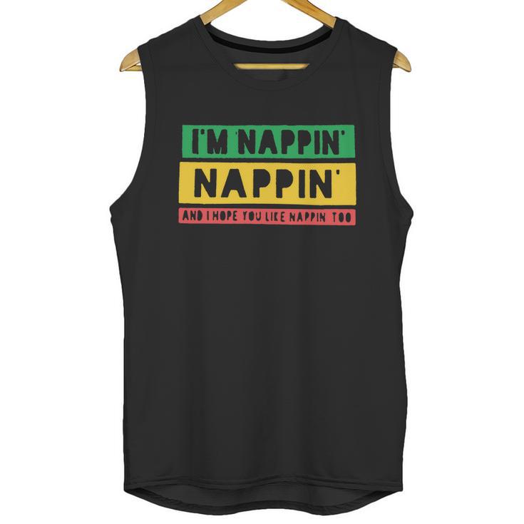 I M Nappin Reggae Kids Top Rasta Kids Clothes Tod Unisex Tank Top