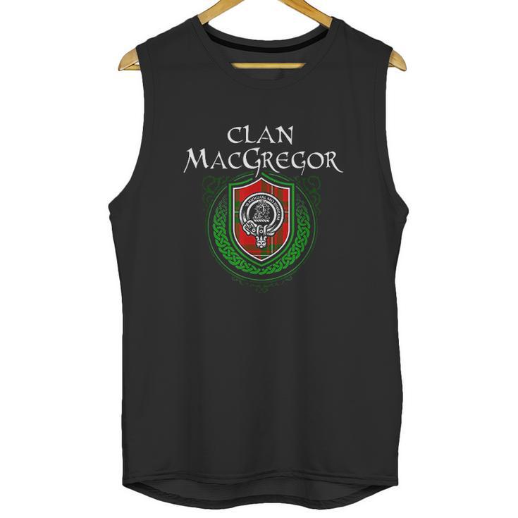 Macgregor Surname Scottish Clan Tartan Crest Badge Unisex Tank Top