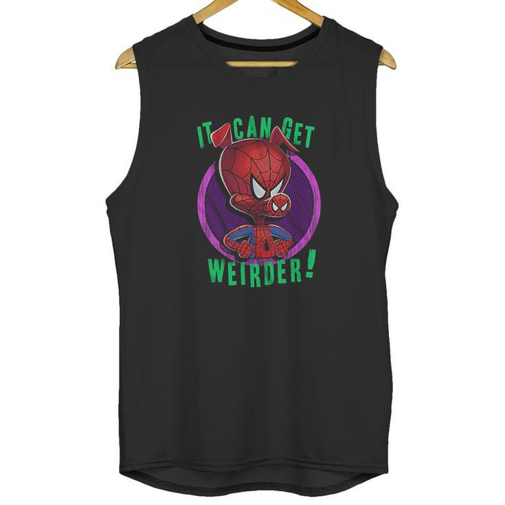 Mad Engine Spider Ham I Can Get Weirder Unisex Tank Top