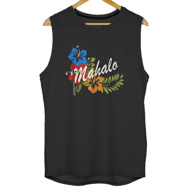 Mahalo Aloha Hawaiian Unisex Tank Top