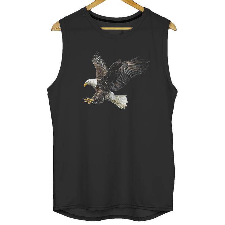 Majestic Flying American Bald Eagle Unisex Tank Top