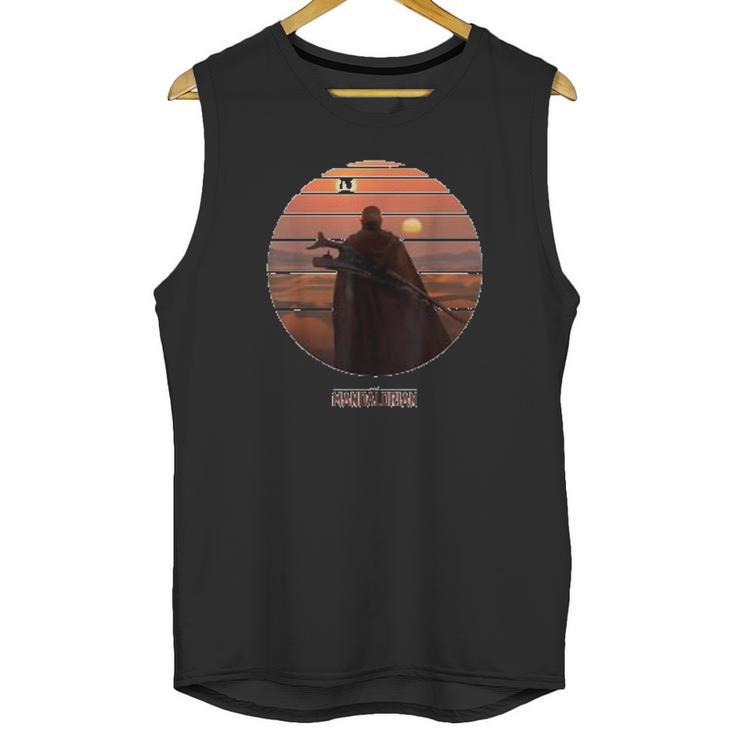 The Mandalorian Boba Fett On Tatooine Unisex Tank Top