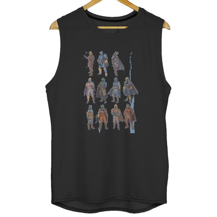 The Mandalorian Bounty Hunters Unisex Tank Top