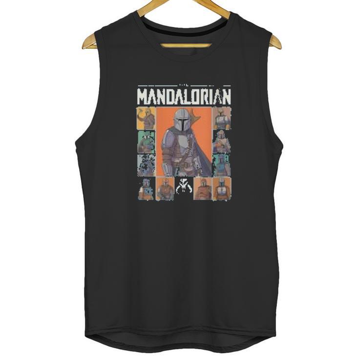 The Mandalorian Character Grid This Is The Way Unisex Tank Top