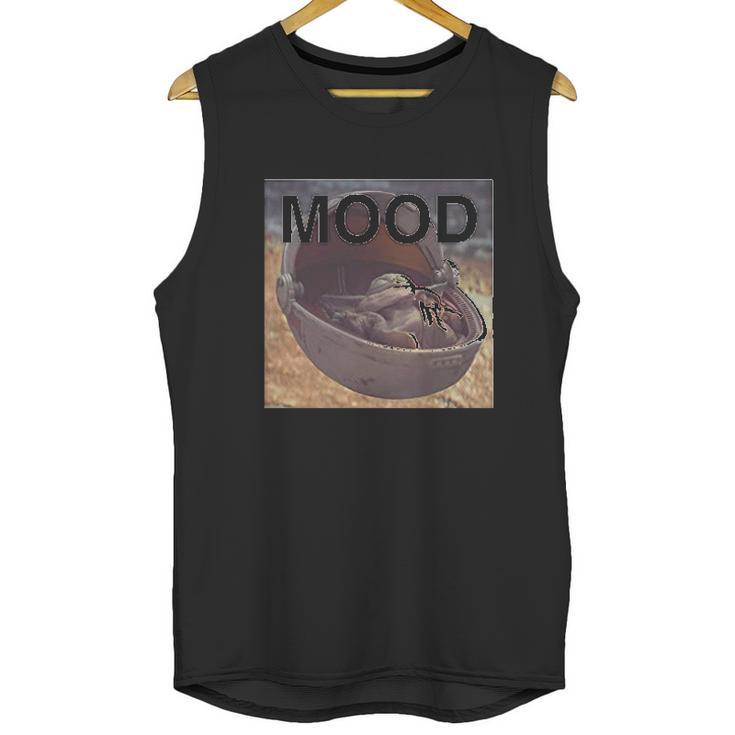 The Mandalorian Child Baby Yoda Nap Mood Unisex Tank Top