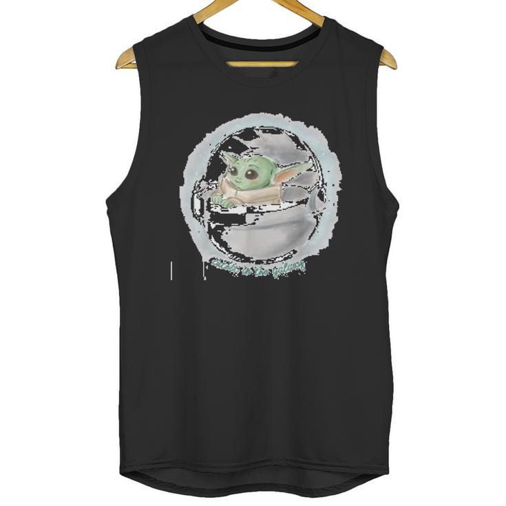 The Mandalorian The Child Cutest In The Galaxy Unisex Tank Top