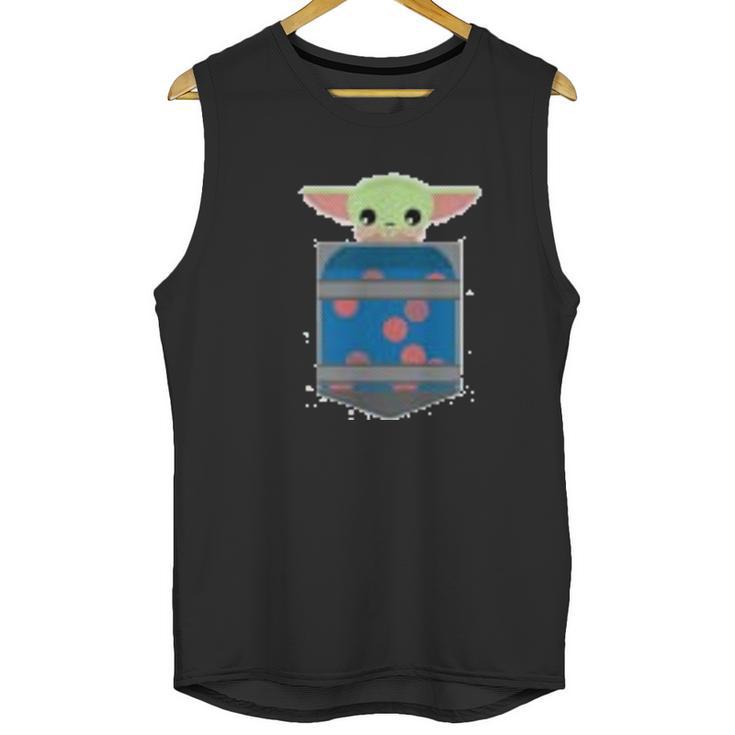 The Mandalorian The Child In Egg Container Unisex Tank Top