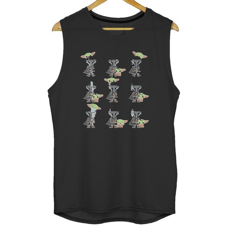 The Mandalorian Expressions Of The Child Unisex Tank Top