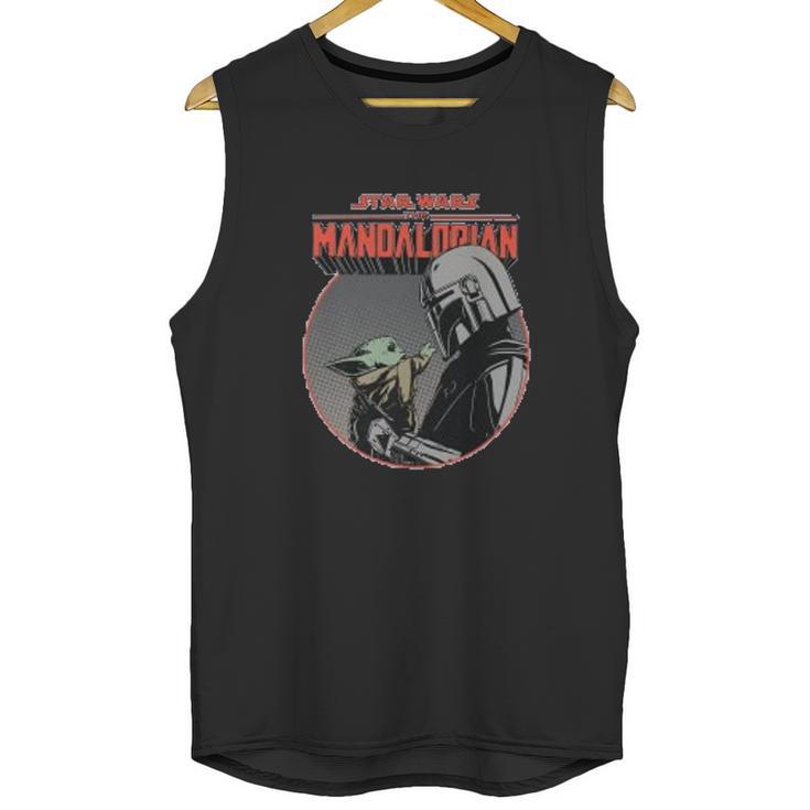 The Mandalorian Mando And The Child Retro Unisex Tank Top