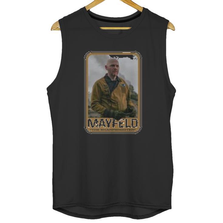 The Mandalorian Mayfeld The Sharpshooter Unisex Tank Top