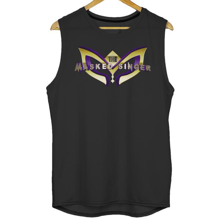 The Masked Singer Purple 3D Unisex Tank Top