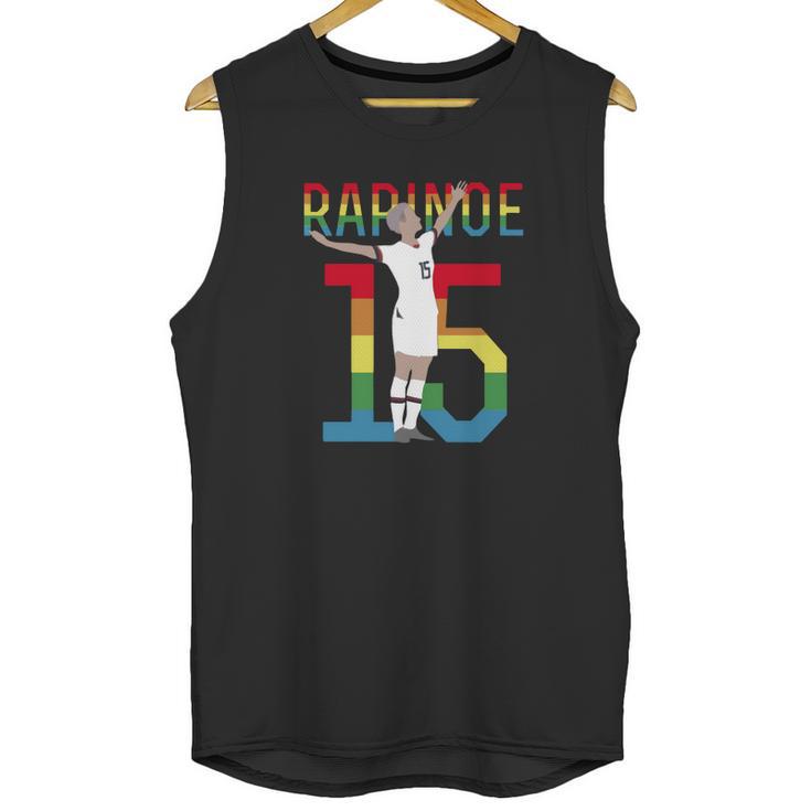 Megan Rapinoe Victory Pose Lgbtq Unisex Tank Top