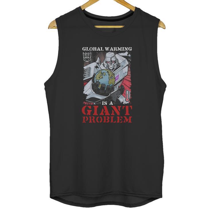 Megatron Global Warming Is A Giant Problem Unisex Tank Top