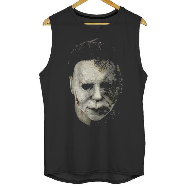 Michael Myers Mask Halloween Kills 2021 Prop Replica Trick Or Treat Unisex Tank Top