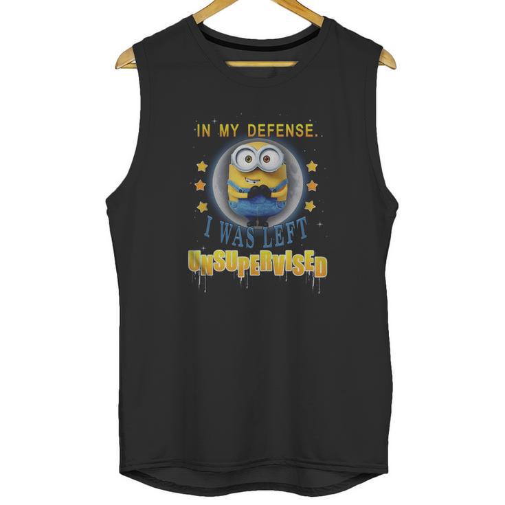 Minions Unsupervised Unisex Tank Top