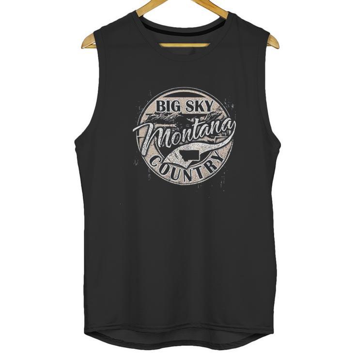 Montana Mt Big Sky Country Souvenir Unisex Tank Top