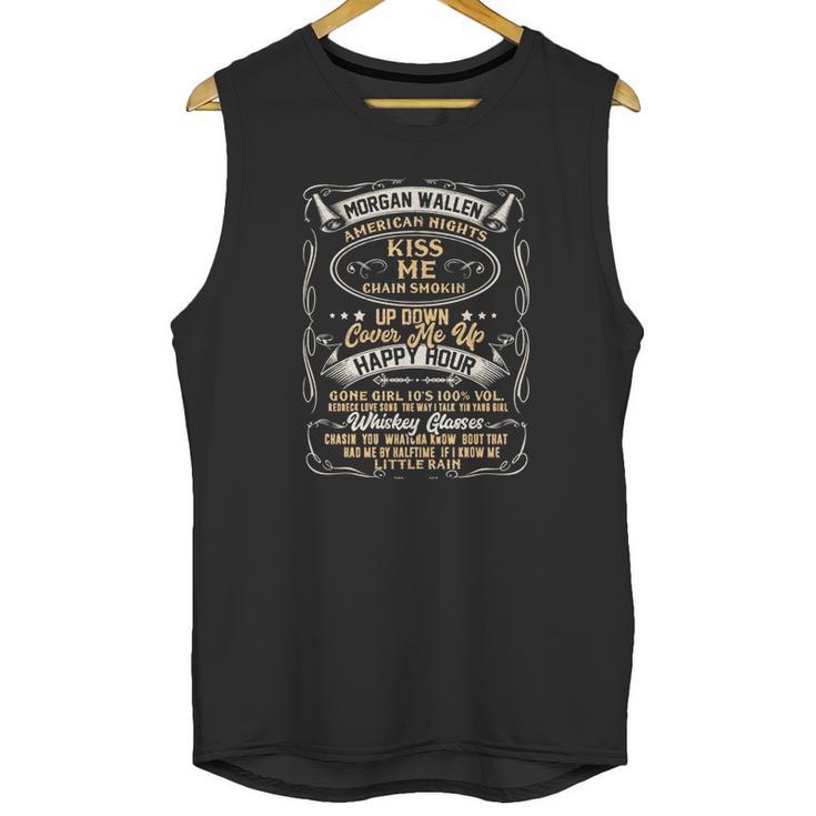 Morgan Wallen Songs Retro Unisex Tank Top