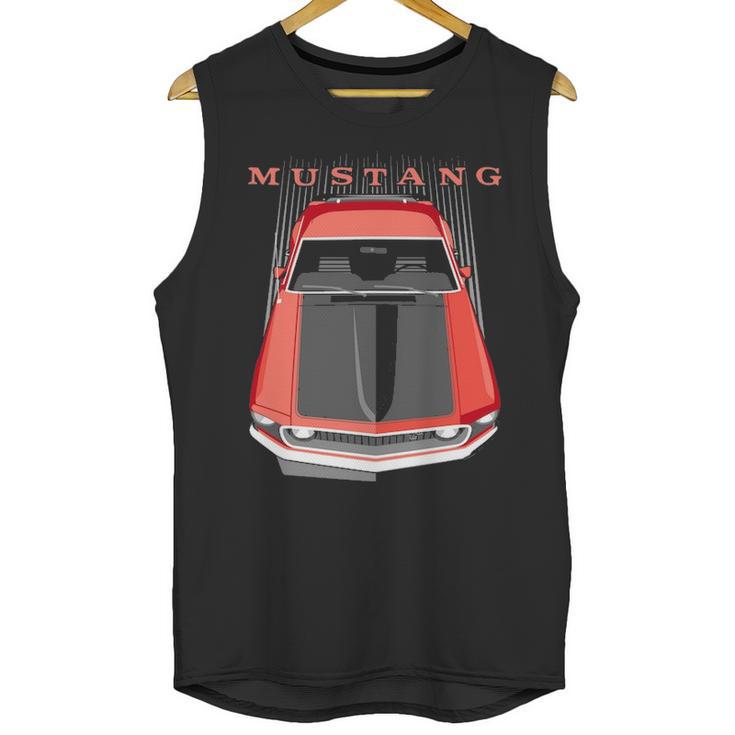 Mustang Boss 69 Red Unisex Tank Top