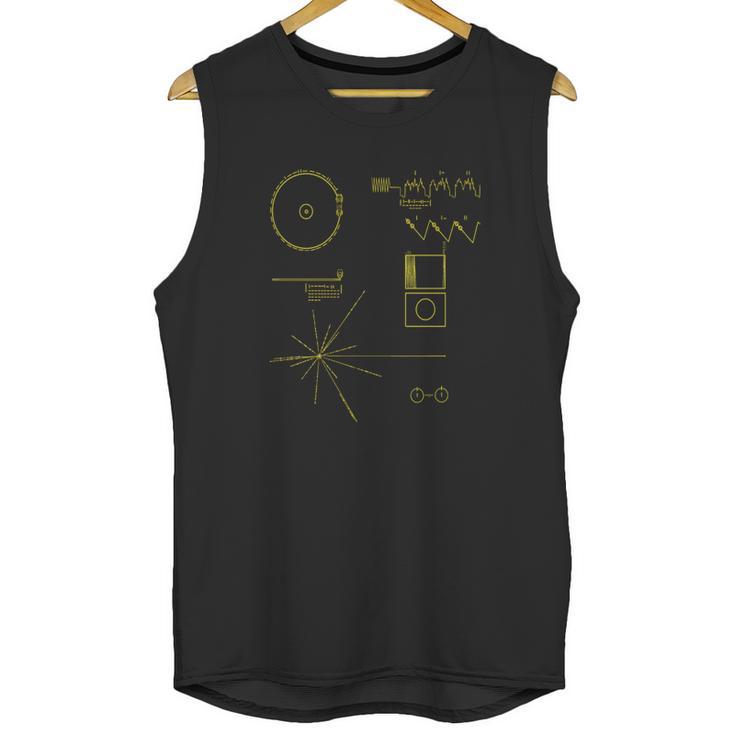 Nasa Voyager Golden Record T-Shirt Unisex Tank Top