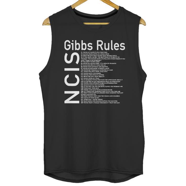 Ncis Gibbs Rules Unisex Tank Top