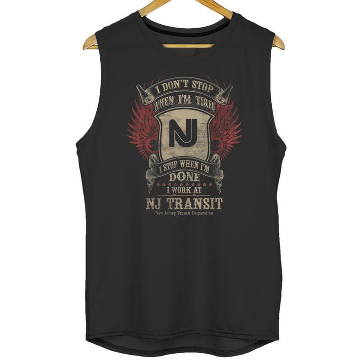 New Jersey Transit Corporation Unisex Tank Top