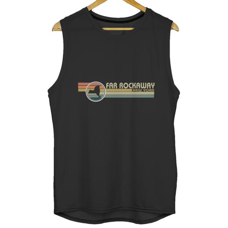 New York - Vintage 1980S Style Far Rockaway Ny T-Shirt Unisex Tank Top