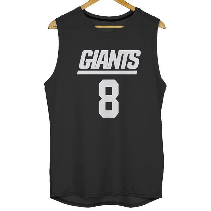 Nfl New York Giants Daniel Jones Team Unisex Tank Top