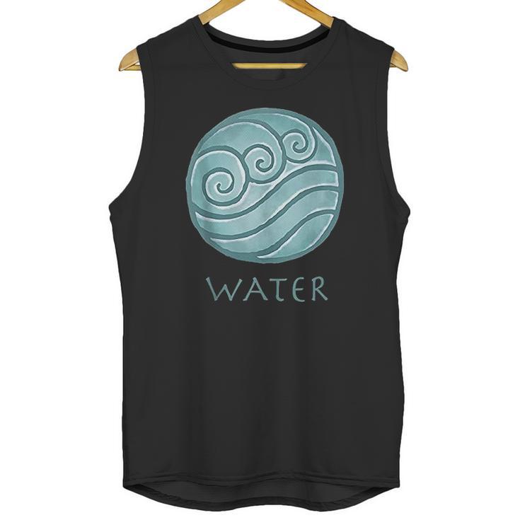 Nickelodeon  Painted Water Element Unisex Tank Top