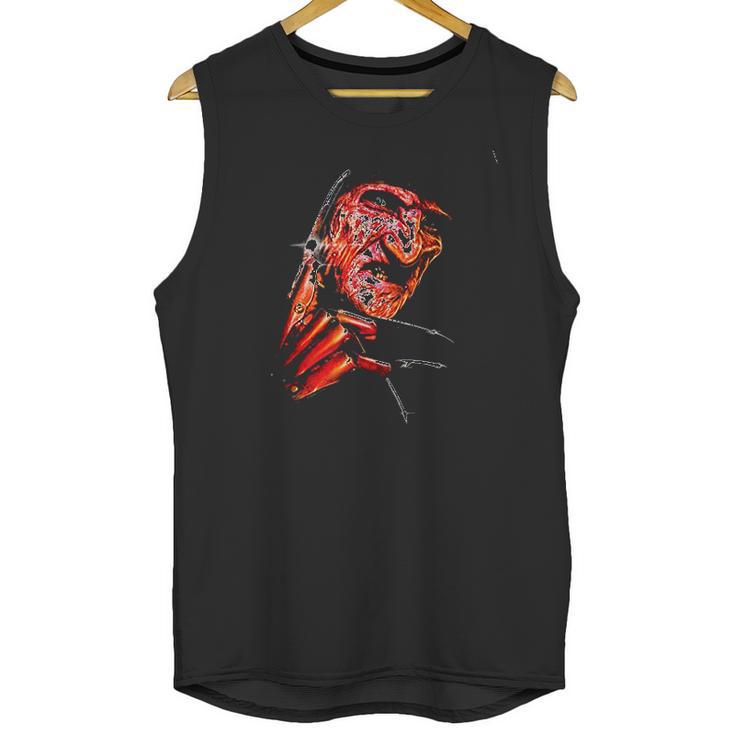 Nightmare On Elm Street Freddys Face Unisex Tank Top