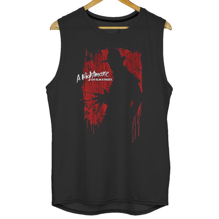 Nightmare On Elm Street Slayer Silhouette Unisex Tank Top