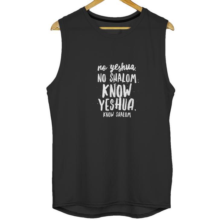 No Yeshua No Shalom Unisex Tank Top