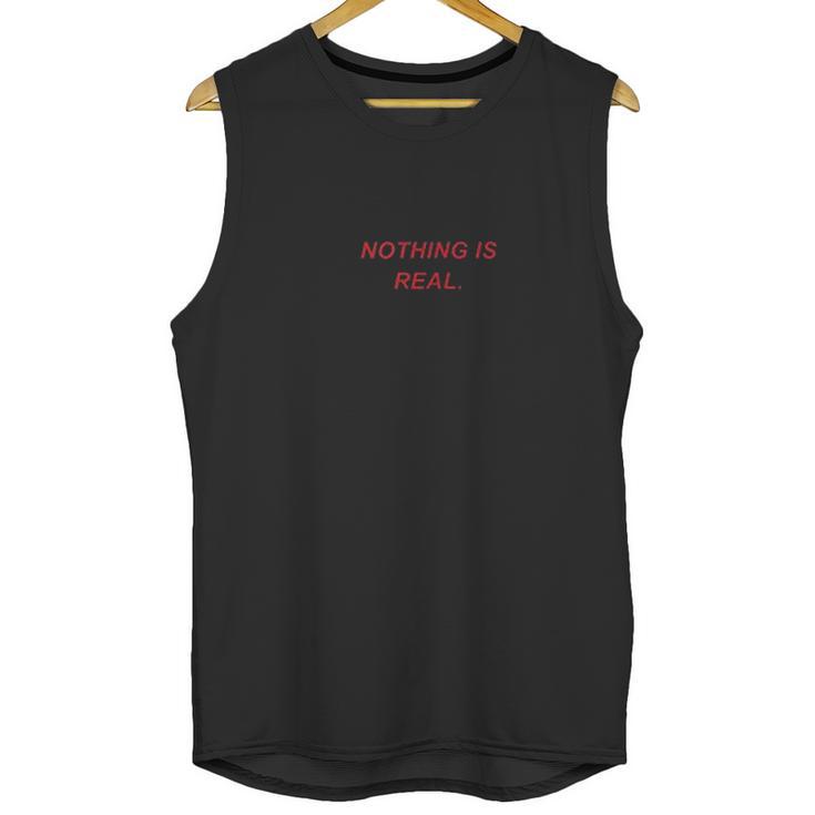 Nothing Is Real Pastel Goth Soft Grunge Aesthetic Clothing Unisex Tank Top