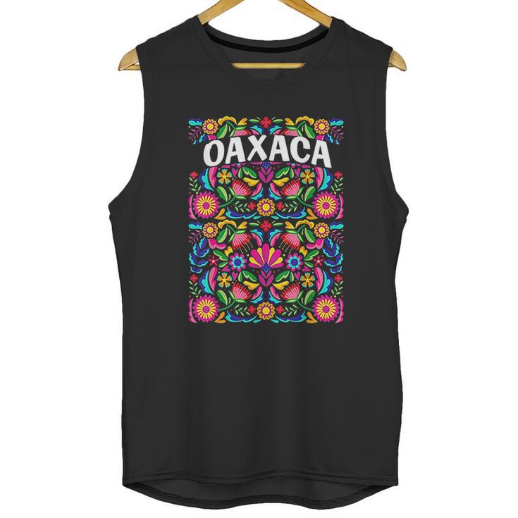 Oaxaca Flores Mexicanas Unisex Tank Top