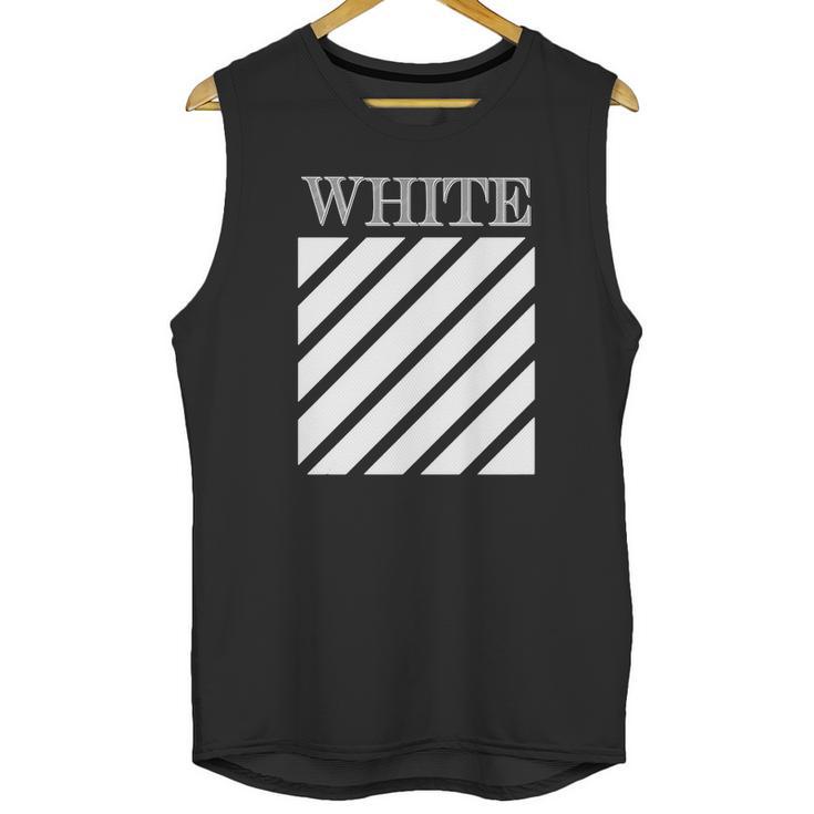 Off White T Shirt Unisex Tank Top