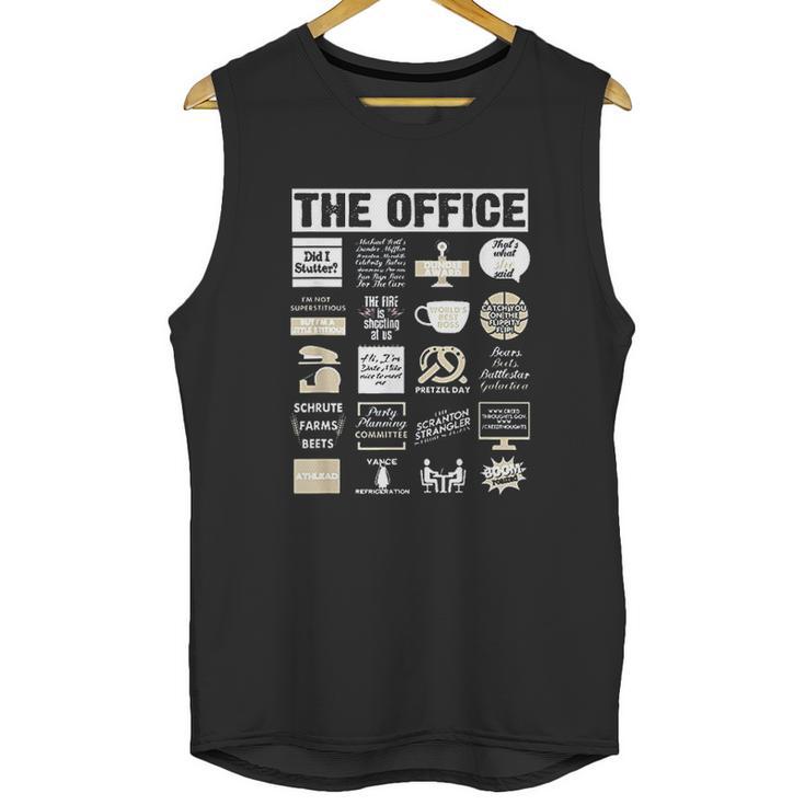 The Office Quote Mash Up Unisex Tank Top