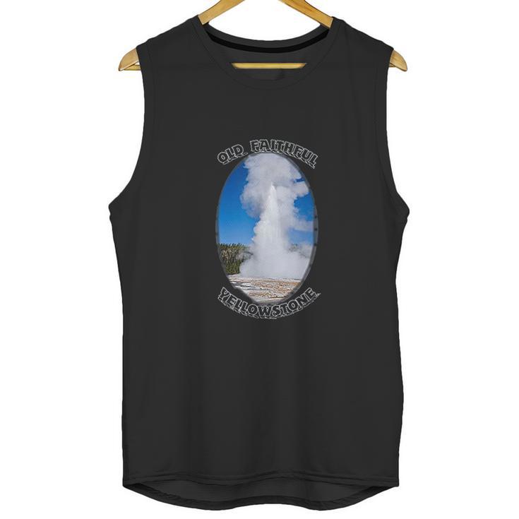 Old Faithful Geyser Yellowstone National Park Unisex Tank Top